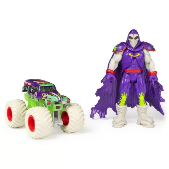 Masinuta Monster Jam - Groparul si Grim Masinuta Monster Jam - Groparul si Grim