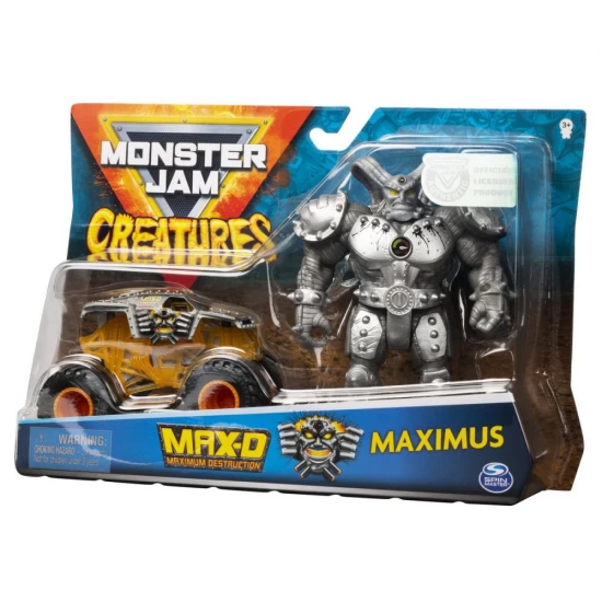 Masinuta Monster Jam - Max D si Maximus