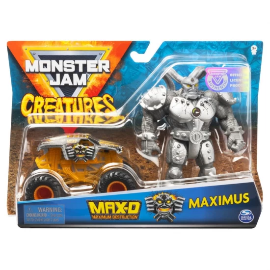 Masinuta Monster Jam - Max D si Maximus