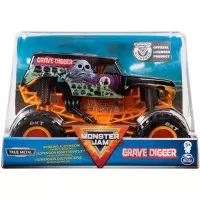 Macheta metalica Monster Jam Grave Digger scara 1:24