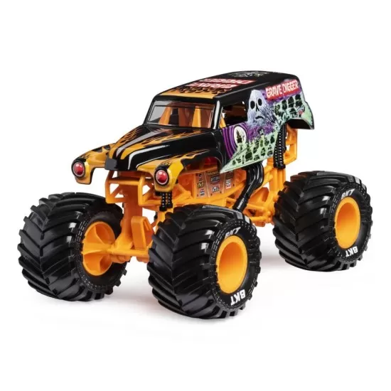 Macheta metalica Monster Jam Grave Digger scara 1:24 Macheta metalica Monster Jam Grave Digger scara 1:24