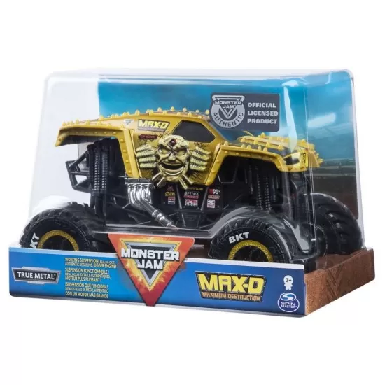 Masinuta metalica Monster Jam Maximum Destruction scara 1:24 Masinuta metalica Monster Jam Maximum Destruction scara 1:24
