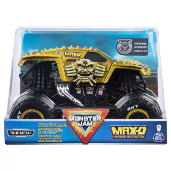 Masinuta metalica Monster Jam Maximum Destruction scara 1:24 Masinuta metalica Monster Jam Maximum Destruction scara 1:24