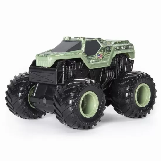 Macheta Monster Jam Soldier of Fortune seria Roar scara 1:43 Macheta Monster Jam Soldier of Fortune seria Roar scara 1:43