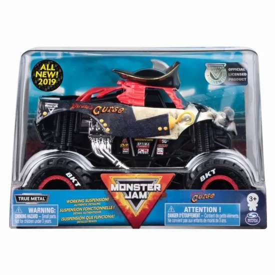 Macheta metalica Monster Jam 1:24 - Blestemul piratilor Macheta metalica Monster Jam 1:24 - Blestemul piratilor