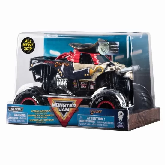 Macheta metalica Monster Jam 1:24 - Blestemul piratilor Macheta metalica Monster Jam 1:24 - Blestemul piratilor