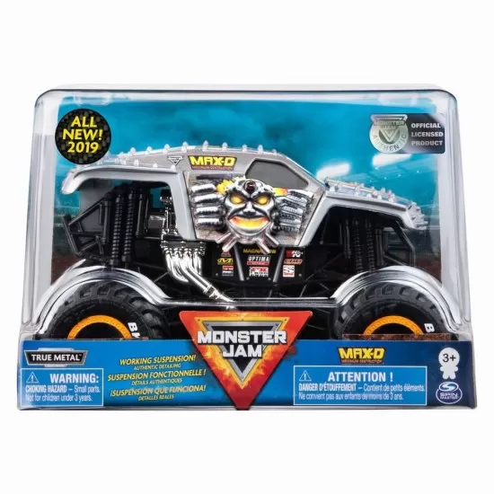 Macheta metalica Monster Jam 1:24 - Max D Macheta metalica Monster Jam 1:24 - Max D