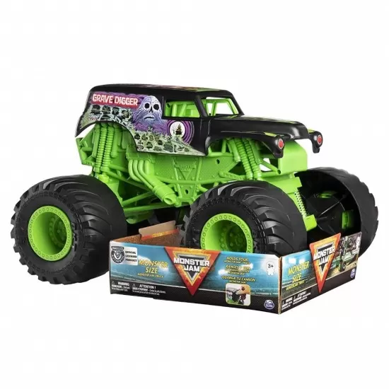 Masina Monster Jam RC Grave Digger scara 1:10 Masina Monster Jam RC Grave Digger scara 1:10