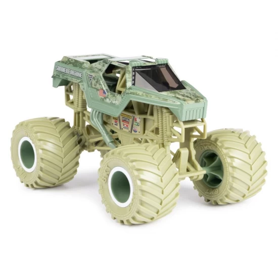 Masinuta metalica Monster Jam Soldier Fortune scara 1:24 Masinuta metalica Monster Jam Soldier Fortune scara 1:24