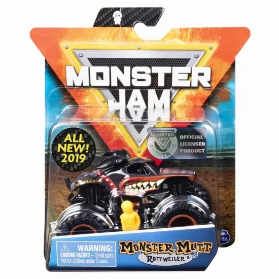 Masinuta metalica Monster Jam Rottweiler scara 1:64 Masinuta metalica Monster Jam Rottweiler scara 1:64