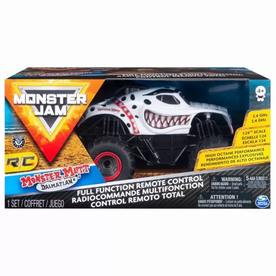 Masinuta RC Monster Jam Dalmatianul 1:24 Masinuta RC Monster Jam Dalmatianul 1:24
