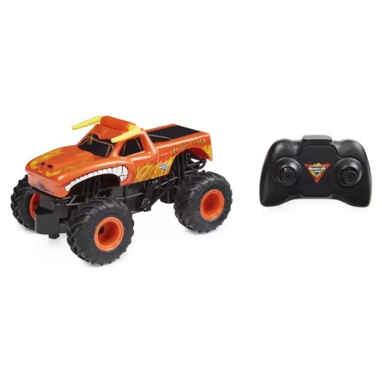 Masinuta Monster Jam El Toro Loco cu telecomanda scara 1:24 Masinuta Monster Jam El Toro Loco cu telecomanda scara 1:24