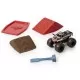 Set acrobatii cu nisip kinetic si accesorii Monster Jam Set acrobatii cu nisip kinetic si accesorii Monster Jam