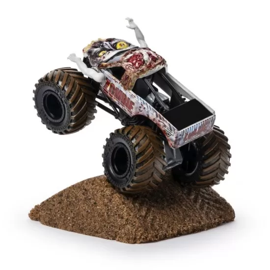 Set acrobatii cu nisip kinetic si accesorii Monster Jam Set acrobatii cu nisip kinetic si accesorii Monster Jam