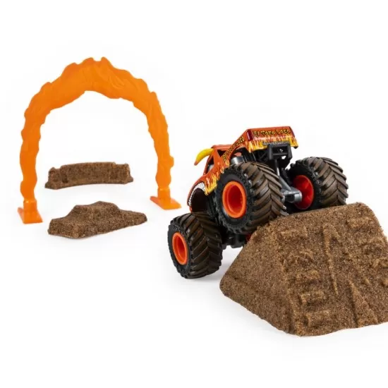 Set camioneta cu nisip si accesorii El Toro Loco Monster Jam Set camioneta cu nisip si accesorii El Toro Loco Monster Jam