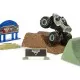 Set camioneta Soldier Fortune cu nisip kinetic si accesorii cu rampa Monster Jam Set camioneta Soldier Fortune cu nisip kinetic si accesorii cu rampa Monster Jam