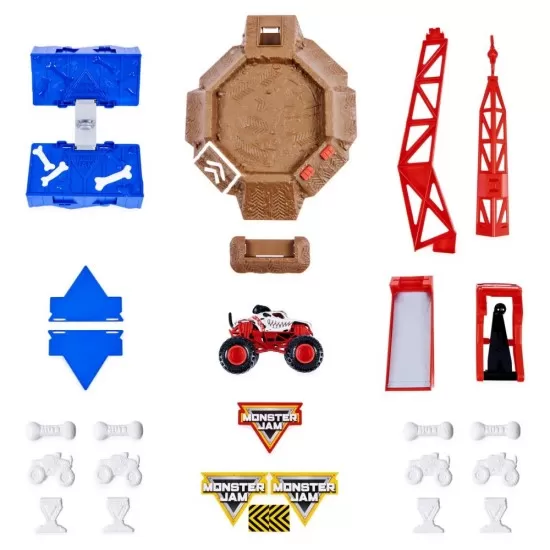Set de joaca cascadorii Monster Jam - Blastin Bones Set de joaca cascadorii Monster Jam - Blastin Bones