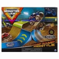 Set de joaca cascadorii Monster Jam - Rampa campionilor