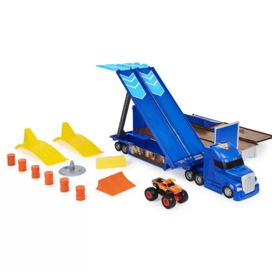 Set de joaca camionul convertibil in arena Monster Jam Set de joaca camionul convertibil in arena Monster Jam