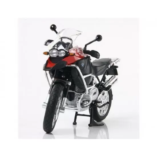 Motocicleta metalica BMW RS1200 GS rosu scara 1:9 Motocicleta metalica BMW RS1200 GS rosu scara 1:9