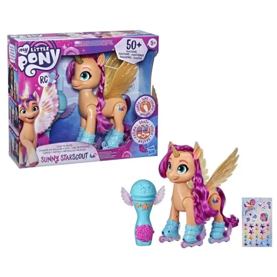 Jucarie interactiva My Little Pony - Canta si patineaza cu Sunny Jucarie interactiva My Little Pony - Canta si patineaza cu Sunny