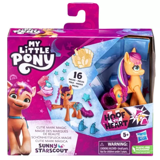 Figurina My Little Pony Cutie Mark Magic Sunny Starscout 7.5 cm Figurina My Little Pony Cutie Mark Magic Sunny Starscout 7.5 cm