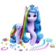 Set de joaca My Little Pony Izzy Moonbow si coafurile curcubeu Set de joaca My Little Pony Izzy Moonbow si coafurile curcubeu