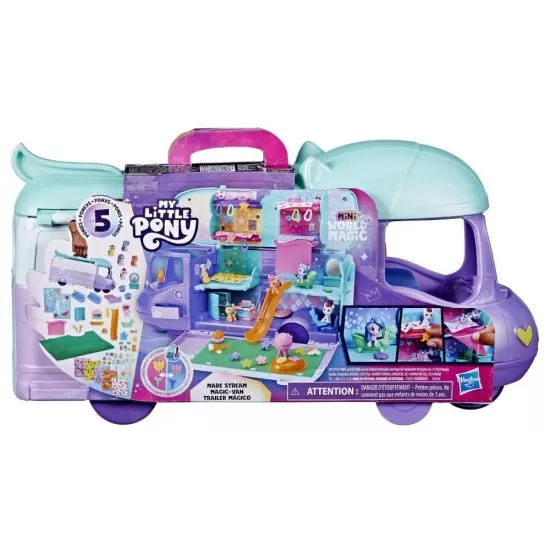 Set de joaca My Little Pony Mini World Magic Mare Stream - Camioneta magica