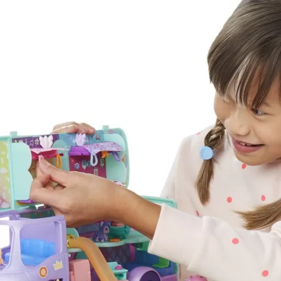 Set de joaca My Little Pony Mini World Magic Mare Stream - Camioneta magica