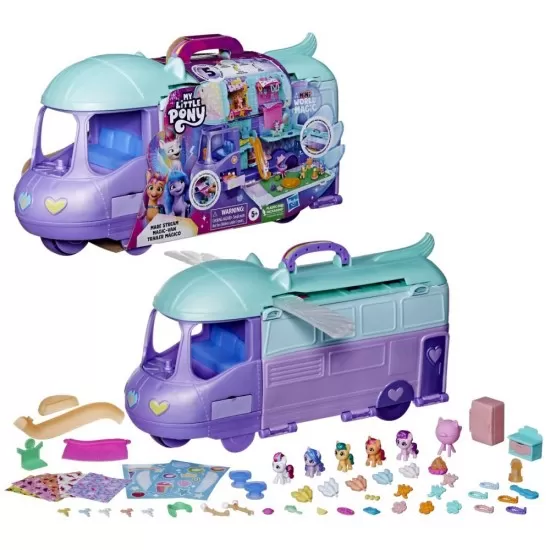 Set de joaca My Little Pony Mini World Magic Mare Stream - Camioneta magica