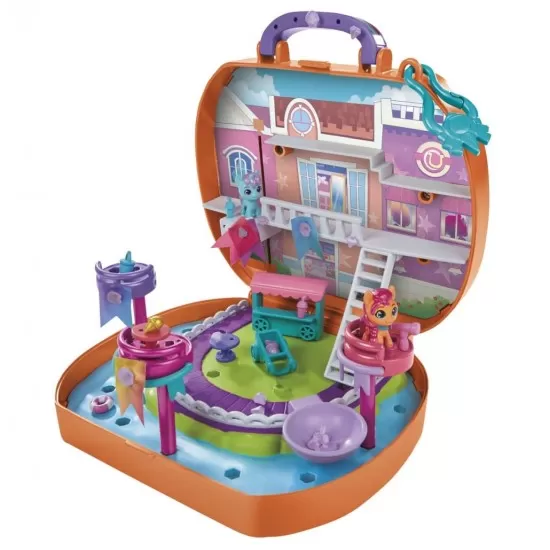 Set de joaca My Little Pony Mini World Magic Compact Creation - Maretime Bay Set de joaca My Little Pony Mini World Magic Compact Creation - Maretime Bay
