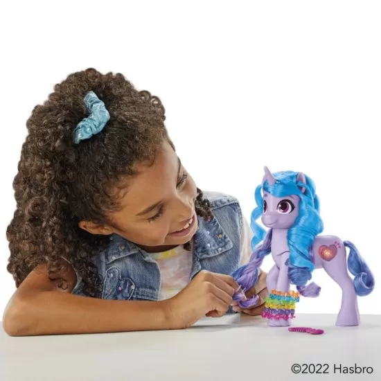 Figurina Izzy Moonbow My Little Pony See Your Sparkle Figurina Izzy Moonbow My Little Pony See Your Sparkle