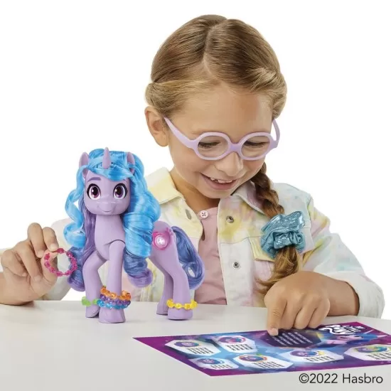 Figurina Izzy Moonbow My Little Pony See Your Sparkle Figurina Izzy Moonbow My Little Pony See Your Sparkle