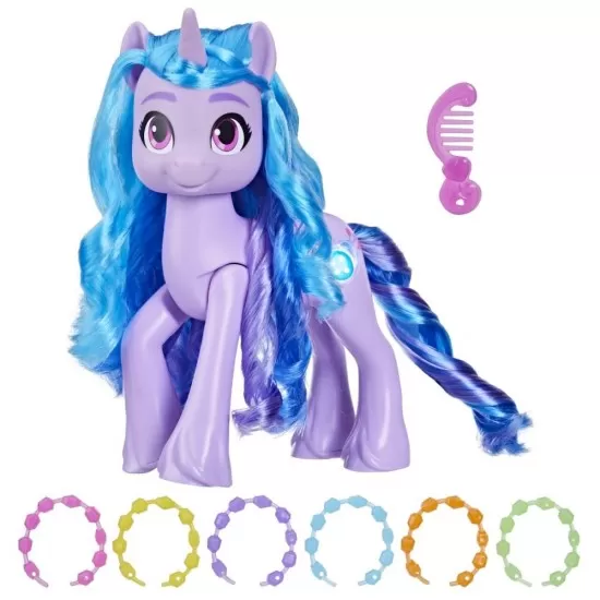 Figurina Izzy Moonbow My Little Pony See Your Sparkle Figurina Izzy Moonbow My Little Pony See Your Sparkle