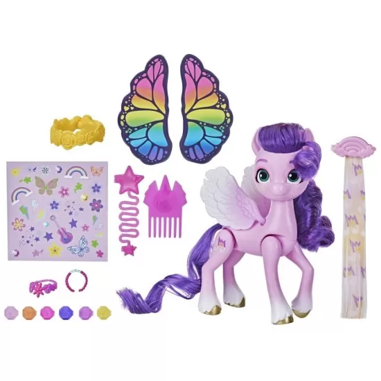 Set figurina cu accesorii My Little Pony Style of the Day Princess Petals 14 cm Set figurina cu accesorii My Little Pony Style of the Day Princess Petals 14 cm
