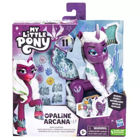 Set de joaca figurina cu accesorii My Little Pony Wing Surprise Opaline Arcana