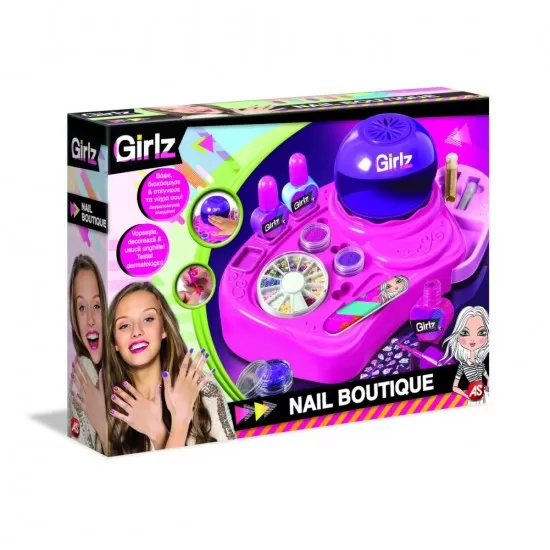 Set manichiura pentru fetite Girlz Nail Boutique Set manichiura pentru fetite Girlz Nail Boutique