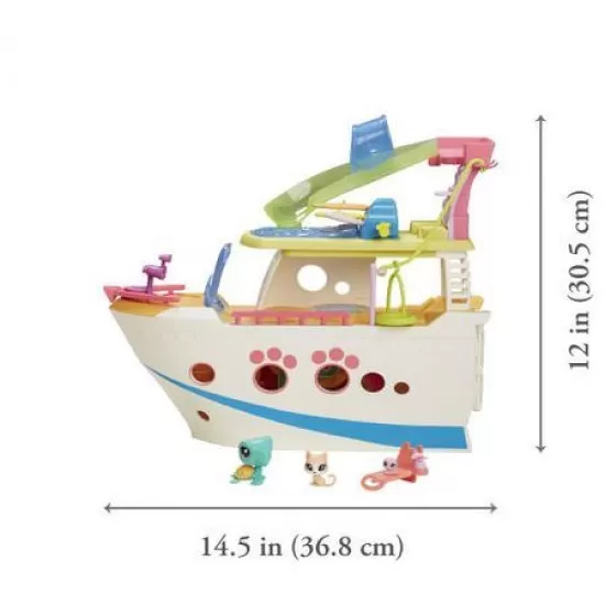Nava de croaziera Littlest Pets Shop