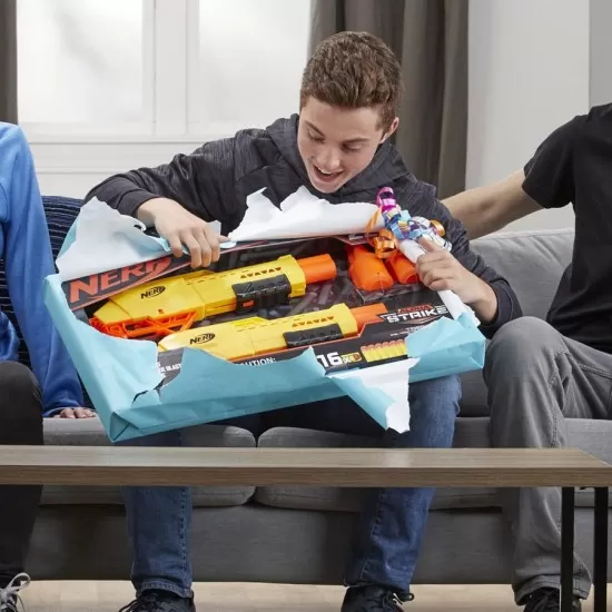 Set 2 blastere Nerf Alpha Strike Tiger DB2 cu tinte Set 2 blastere Nerf Alpha Strike Tiger DB2 cu tinte