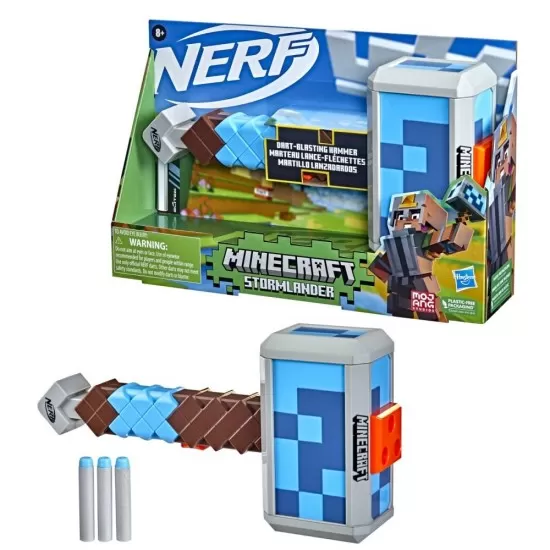 Blaster Nerf Minecraft Stormlander Blaster Nerf Minecraft Stormlander