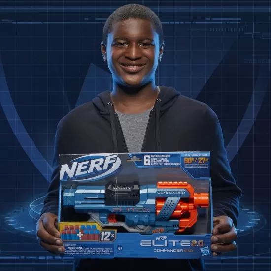 Blaster Nerf 2.0 Elite Commander RD-6 Blaster Nerf 2.0 Elite Commander RD-6