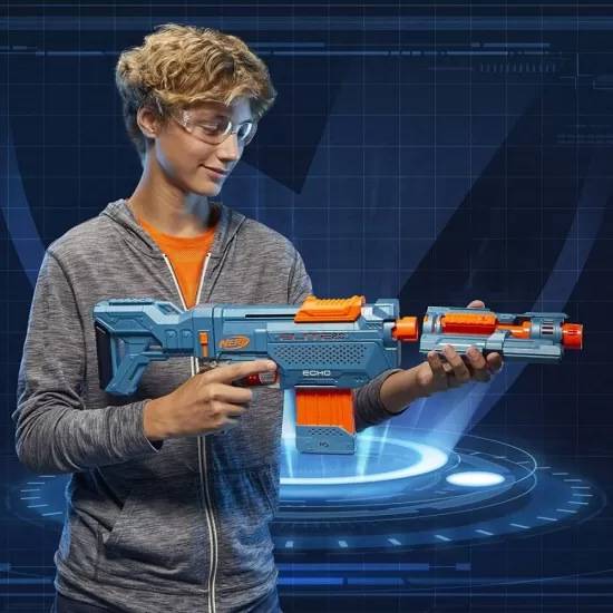 Blaster Nerf 2.0 Elite Echo CS-10 Blaster Nerf 2.0 Elite Echo CS-10