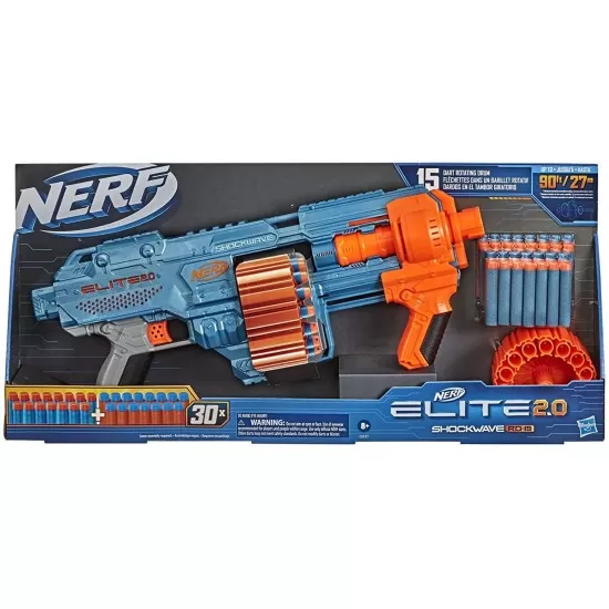 Blaster Nerf 2.0 Elite Shockwave RD-15 Blaster Nerf 2.0 Elite Shockwave RD-15