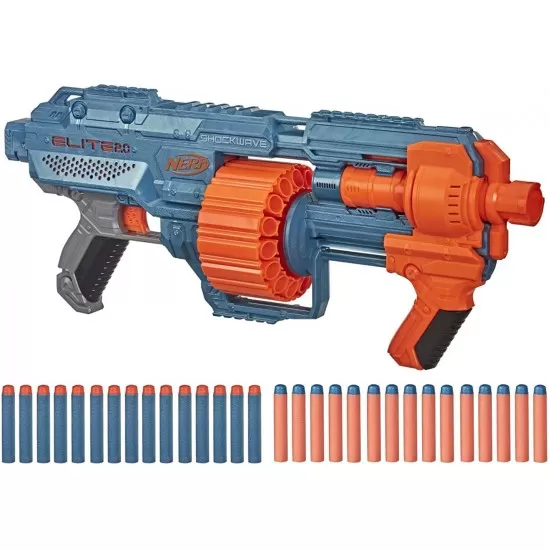 Blaster Nerf 2.0 Elite Shockwave RD-15 Blaster Nerf 2.0 Elite Shockwave RD-15