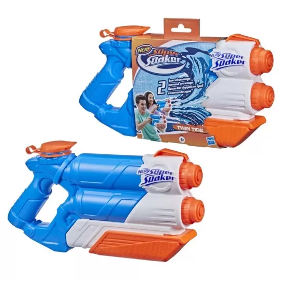 Blaster cu apa Nerf Super Soaker Twin Tide Blaster cu apa Nerf Super Soaker Twin Tide