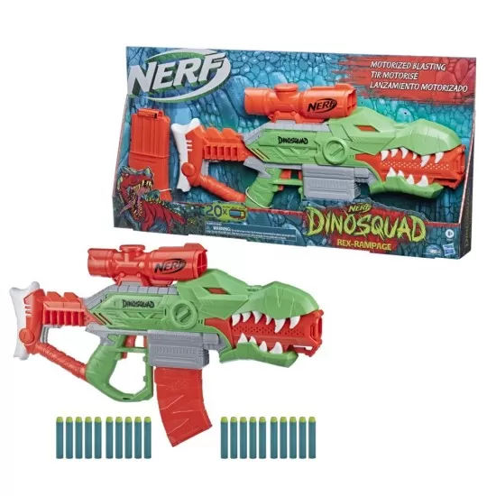 Blaster Nerf Dinosquad Rex Rampage