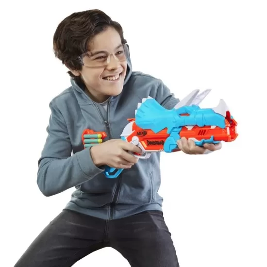 Blaster Nerf Dinosquad Tricerablast