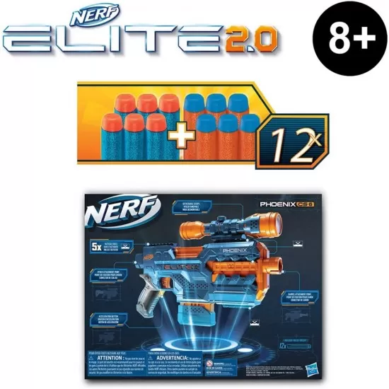 Blaster Nerf Elite 2.0 Phoenix CS6 Blaster Nerf Elite 2.0 Phoenix CS6