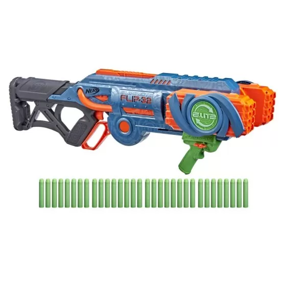 Blaster Nerf Elite Flip cu 32 cartuse