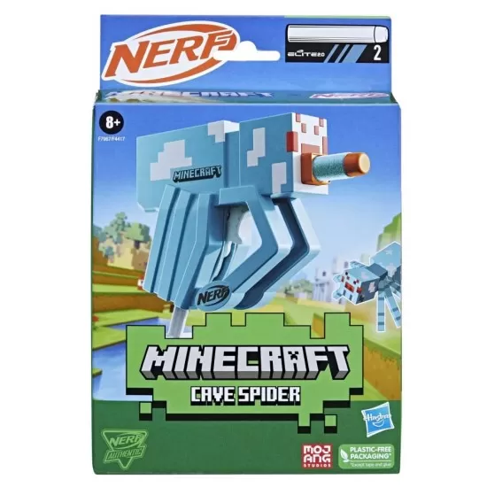 Blaster Nerf Minecraft Microshots Cave Spider Blaster Nerf Minecraft Microshots Cave Spider